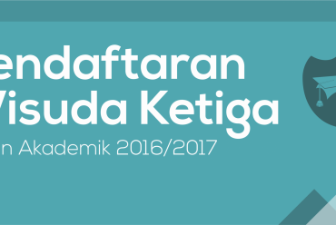 Pendaftaran Wisuda Ketiga Tahun Akademik 2016/2017