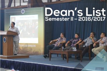 Dean’s List Semester II – 2016/2017