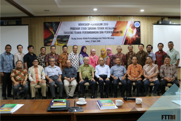 Metallurgical engineering education program FTTM ITB held a 2018 Curriculum Workshop