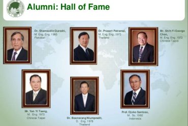 Asian Institute of Technology (AIT) Hall of Fame Prof. Djoko Santoso