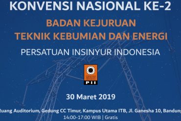 Konvensi Nasional Ke-2, Badan Kejuruan Teknik Kebumian & Energi