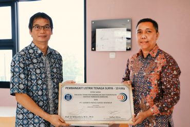 Serah Terima PLTS dari PT. Sumber Energi Sukses Makmur (SESM) kepada FTTM ITB