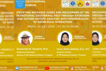Geothermal Forum Webinar Series – Specifying Recharge Zones and Mechanisms of The Transitional Geothermal Field Through Hydrogen and Oxygen Isotope Analyses with Consideration of Water-Rock Interaction