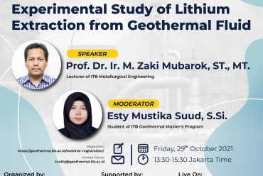 Geothermal Forum: Experimental Study of Lithium Extraction from Geothermal Fluid