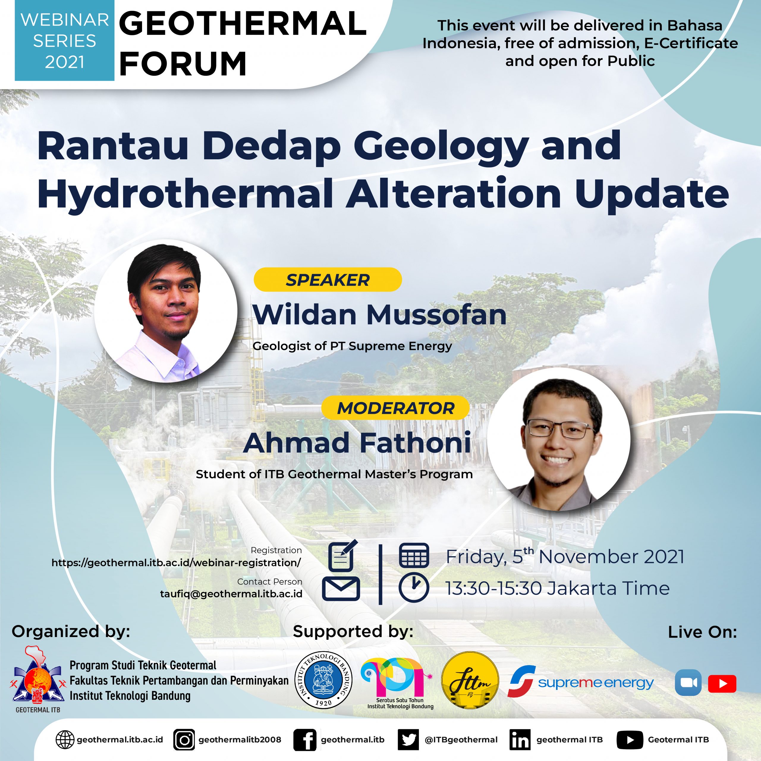 Geothermal Forum: Rantau Dedap Geology and Hydrothermal Alteration Update
