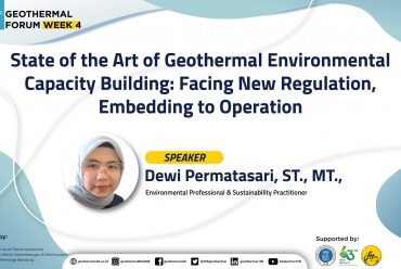 State of the art of Geothermal Environmental Capacity Building: Facing New Regulation, Embedding to Operation