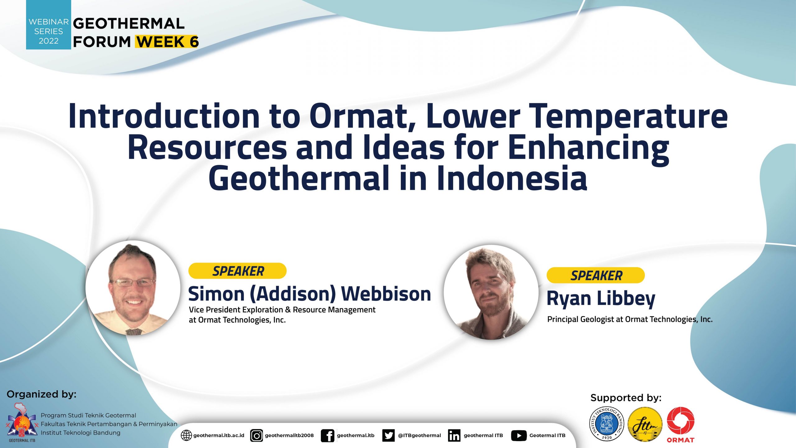 Introduction to Ormat, Lower Temperature Resources and Ideas for Enhancing Geothermal in Indonesia