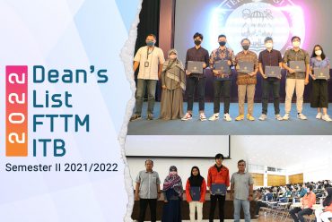 Dean’s List FTTM ITB Semester II 2021/2022