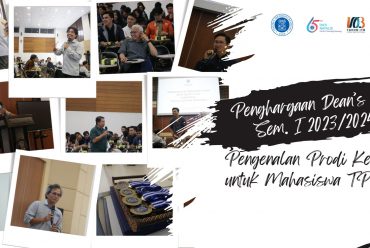 Pemberian Penghargaan Dean’s List Sem. 1-2023/2024 dan Pengenalan Prodi Ke-2 untuk Mahasiswa TPB