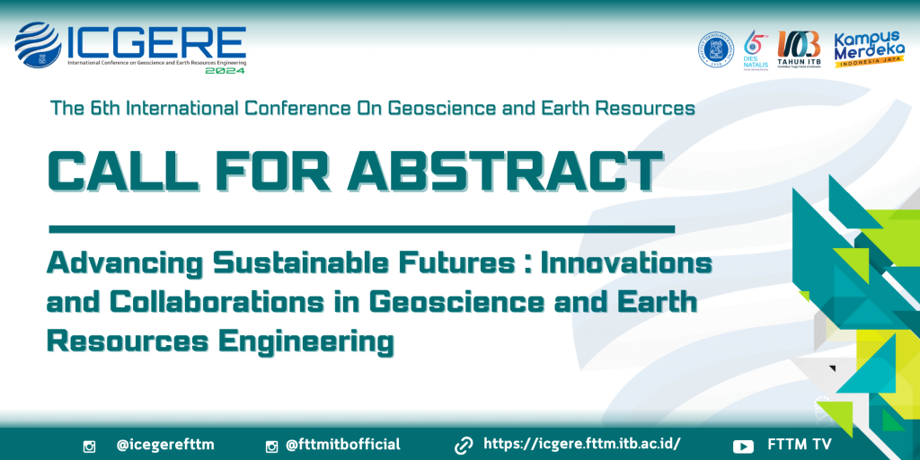 Call For Abstract ICGERE 2024