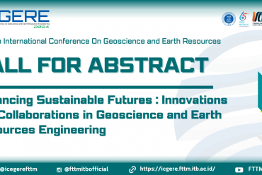Call For Abstract ICGERE 2024